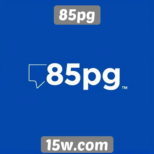 Opiniões sobre a experiência de jogo em 85pg