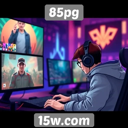 Tendências de jogos online em plataformas como 85pg