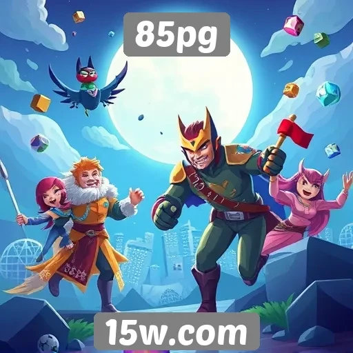 85pg oferece ampla variedade de jogos online